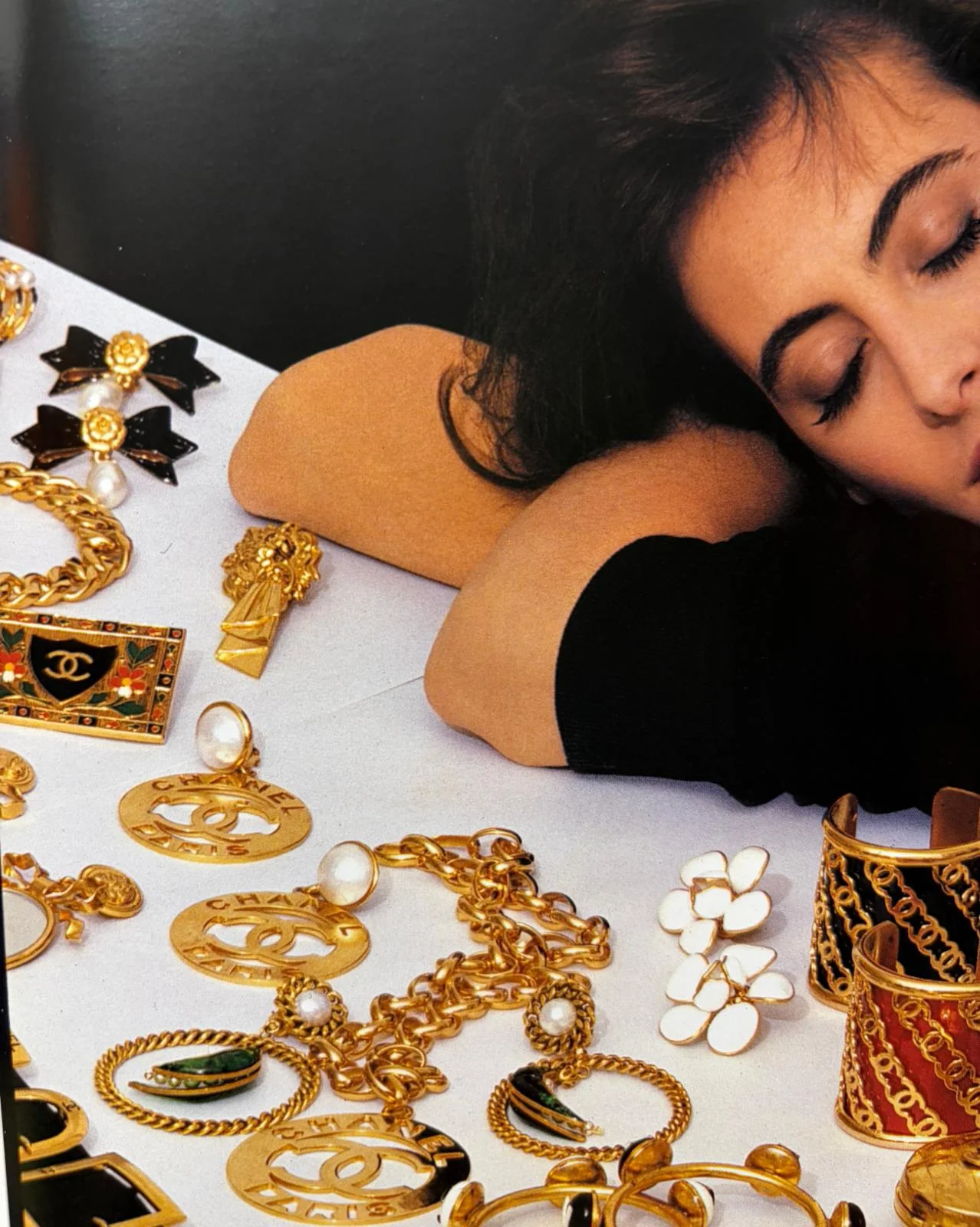 Boucles d'oreilles "Noeud" Chanel 1988 – Image 4