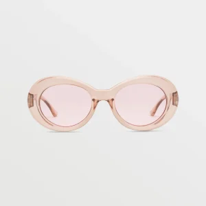 Lunettes de soleil Stoned Gloss Quail Feather (Verres roses) - FEATHER GREY