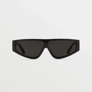 Lunettes de soleil Vinyl Glaze Gloss Black (Verres gris) - BLACK