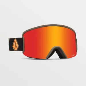 Masque de snow Garden Military/Gold (+ écran bonus Yellow Chrome) - RED CHROME