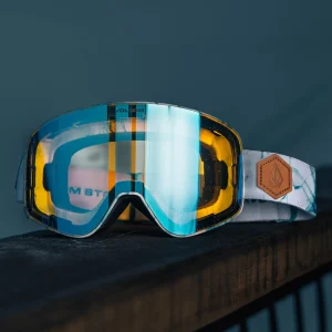 Masque de snow Odyssey White Ice (+ écran bonus Grey Chrome) - ICE CHROME