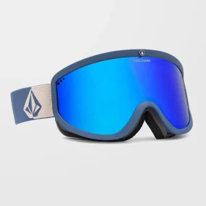 Masque de snow Footprints Indigo Stone (+écran bonus - Jaune) - Blue Chrome