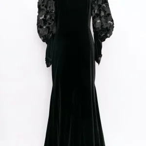 Robe en velours les 5A