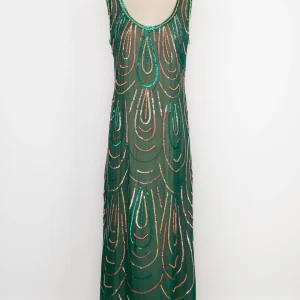 Robe en mousseline 1960's