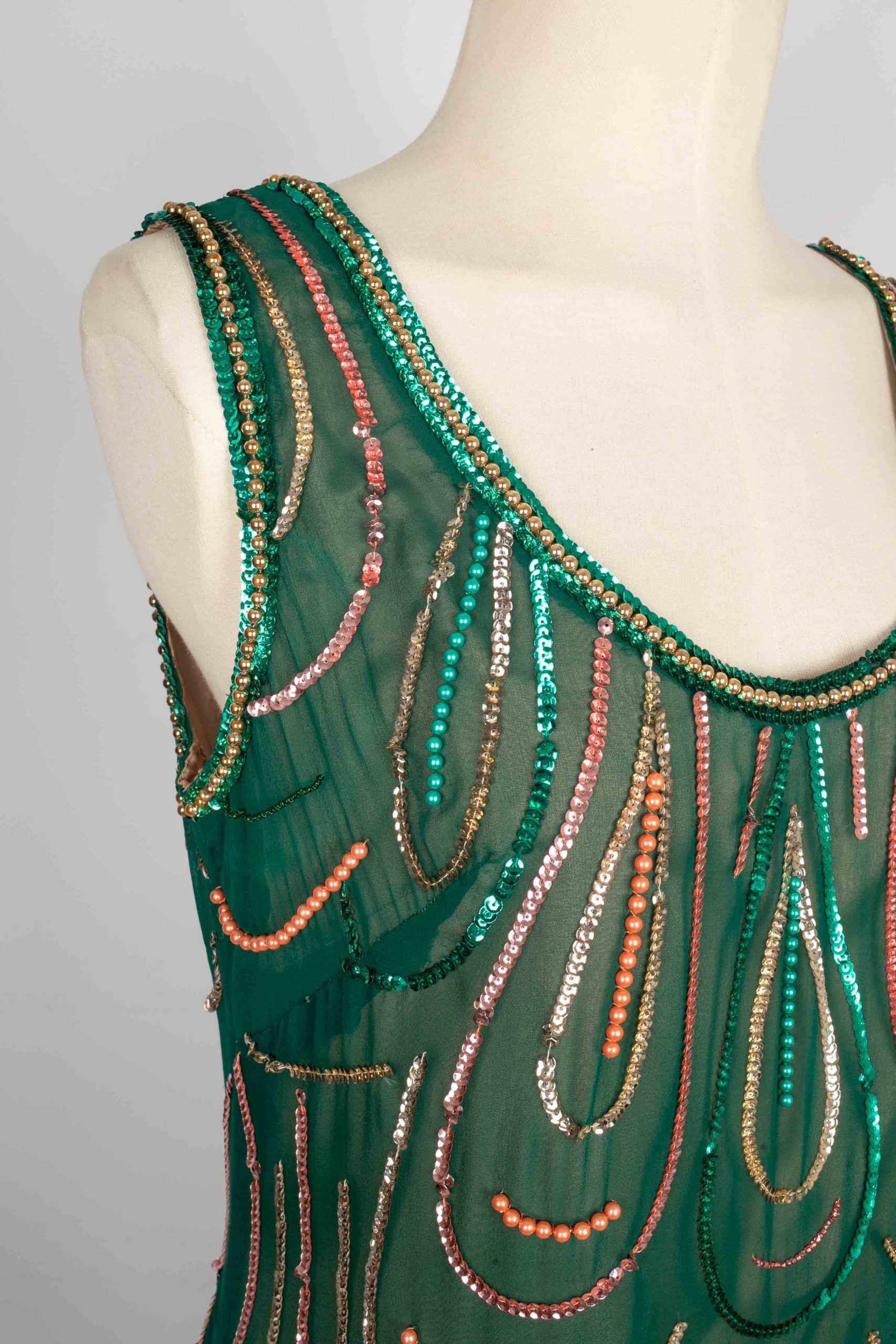 Robe en mousseline 1960's – Image 8