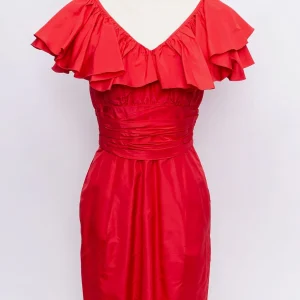 Robe en taffetas Azzaro