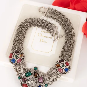 Collier Christian Dior 1990's