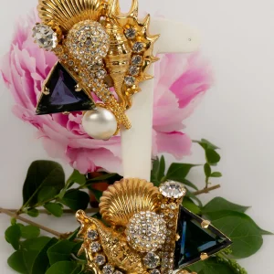 Boucles d'oreilles "Coquillages" Ferré