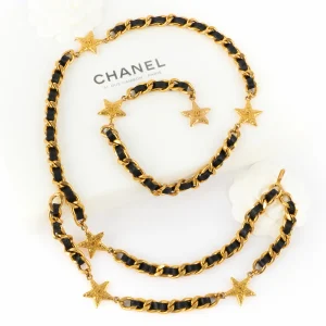 Ceinture étoiles Chanel 1995