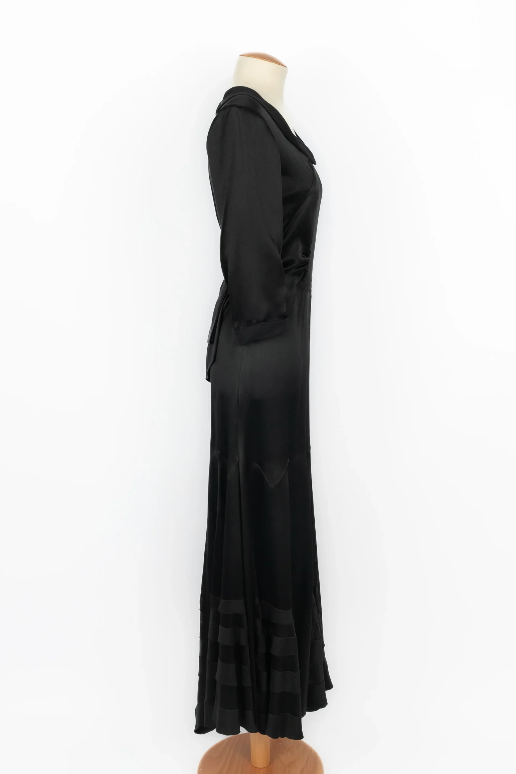 Robe en soie 1930's – Image 3