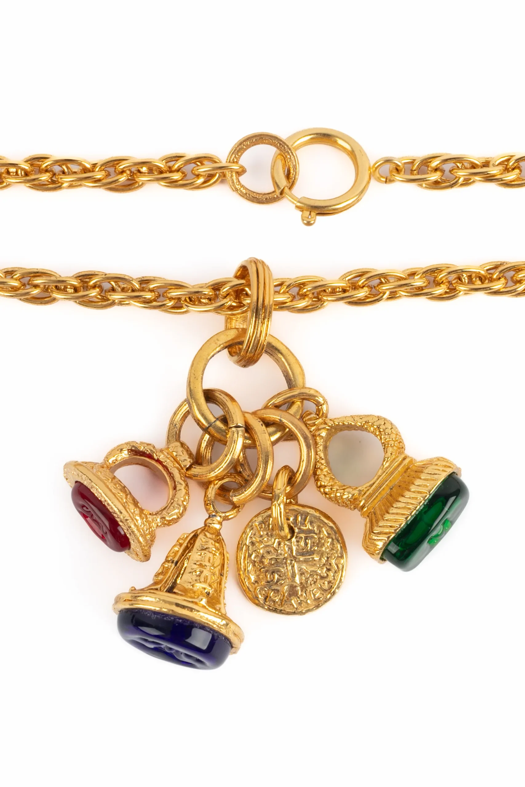 Collier "sceau" Chanel 1993 – Image 3