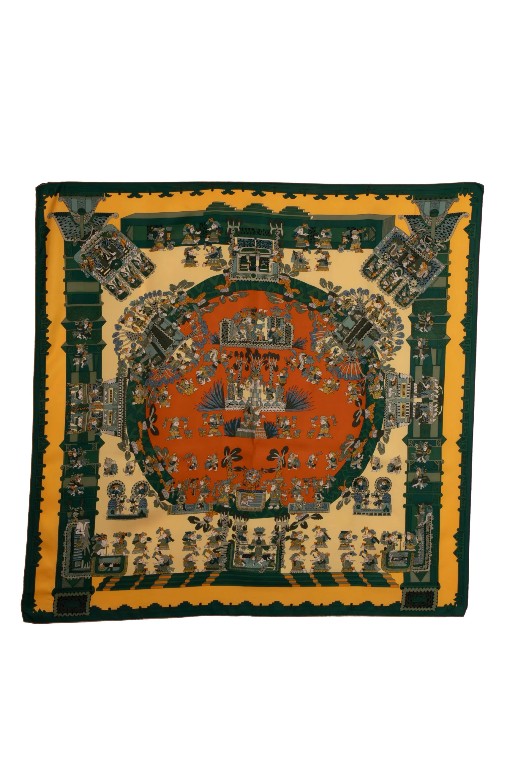 Foulard / Carré "Astres et Soleil" Hermès – Image 3