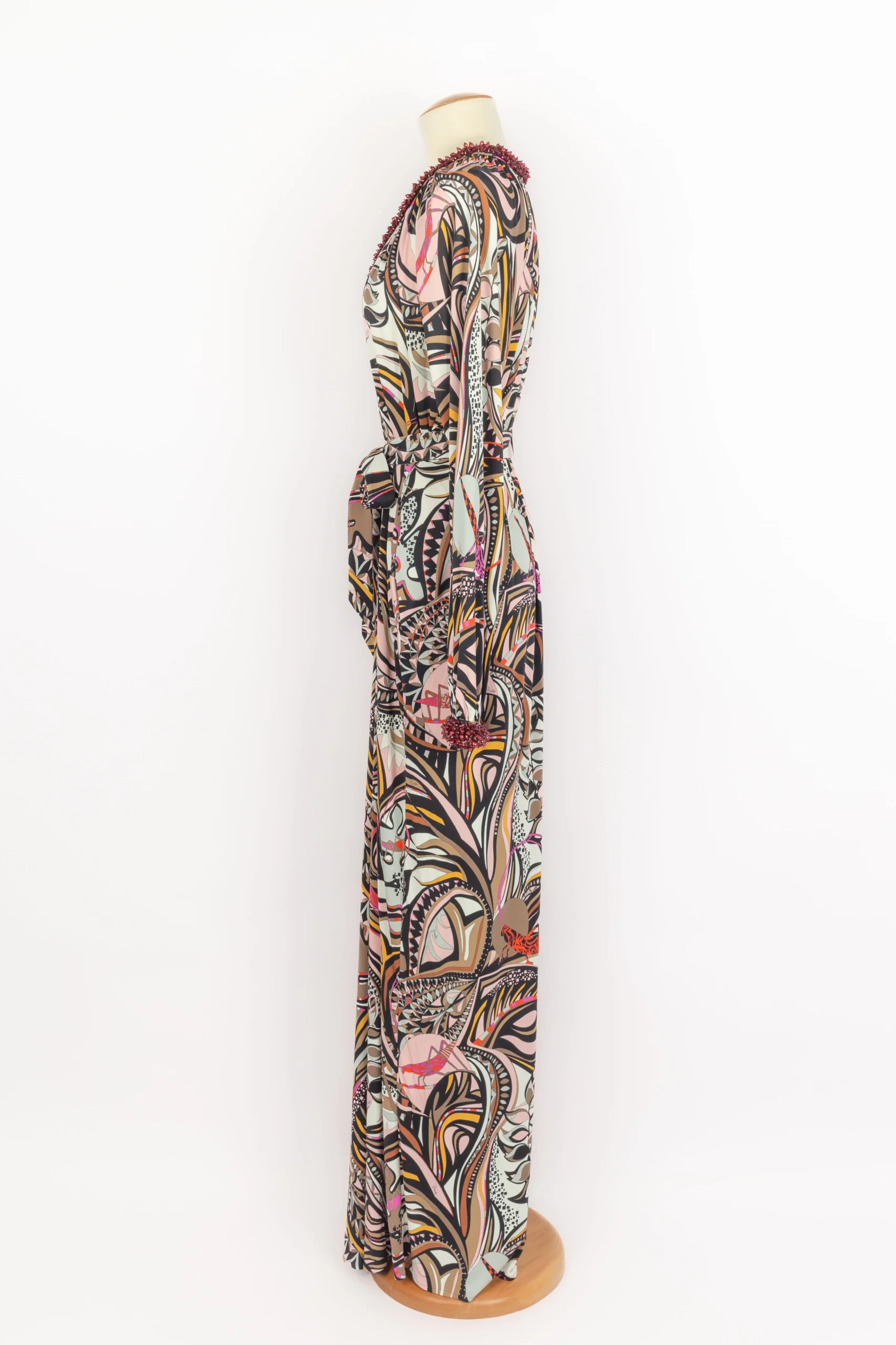 Robe en soie Pucci – Image 3