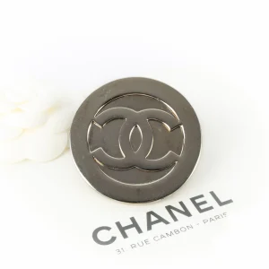 Broche cc Chanel 1990's