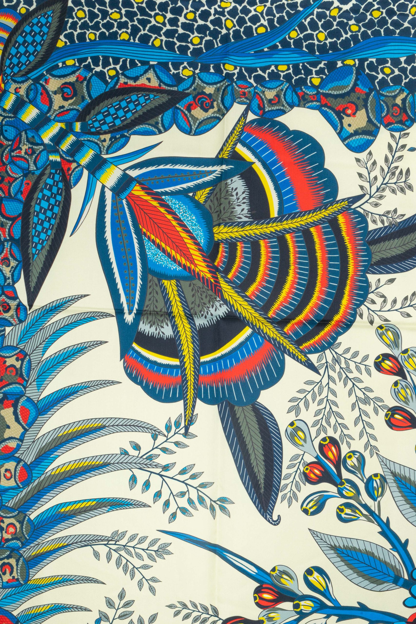 Foulard "Fleurs d'Afrique du Sud" Hermès – Image 6