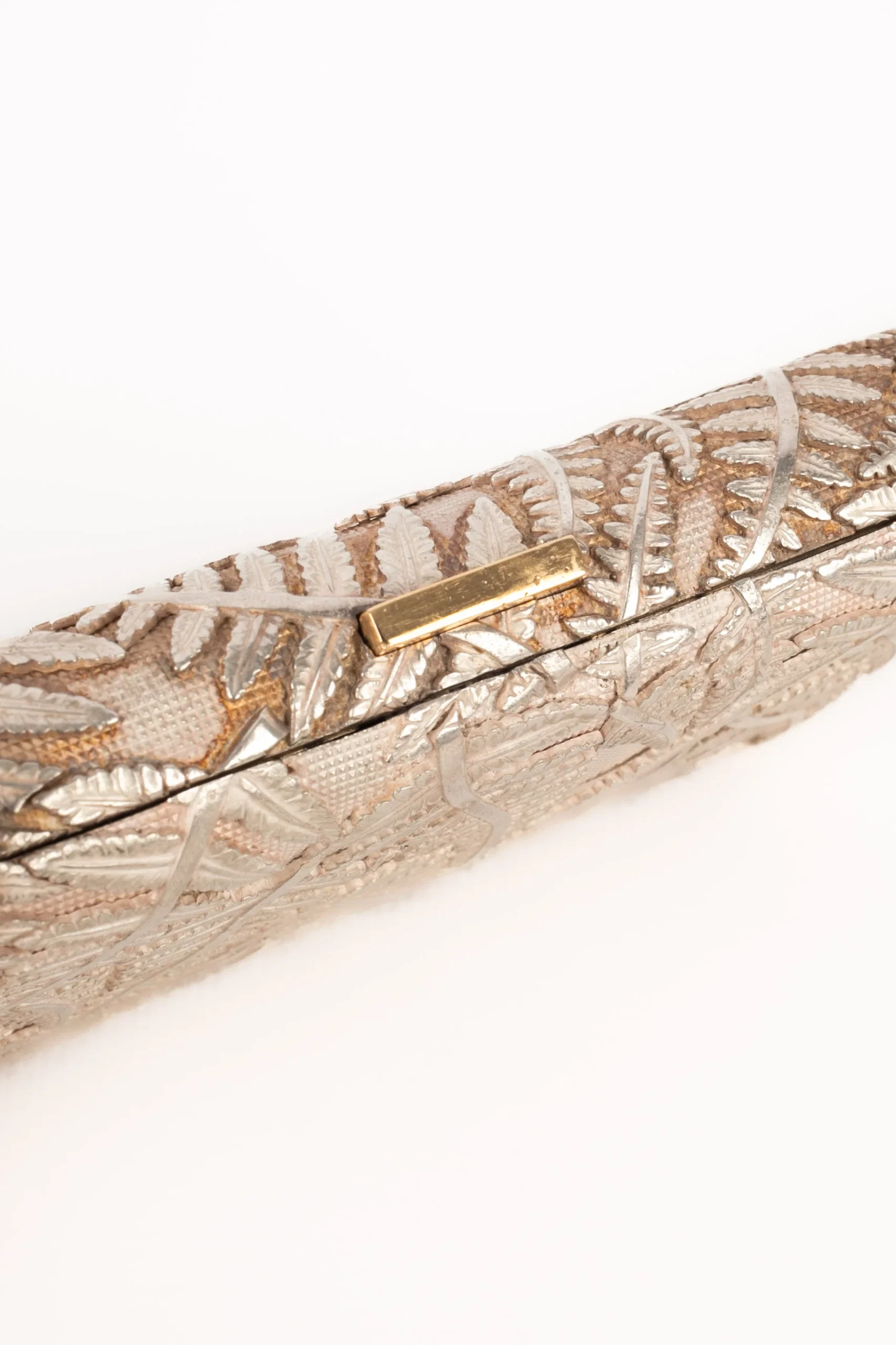 Minaudière en argent Hermès – Image 9