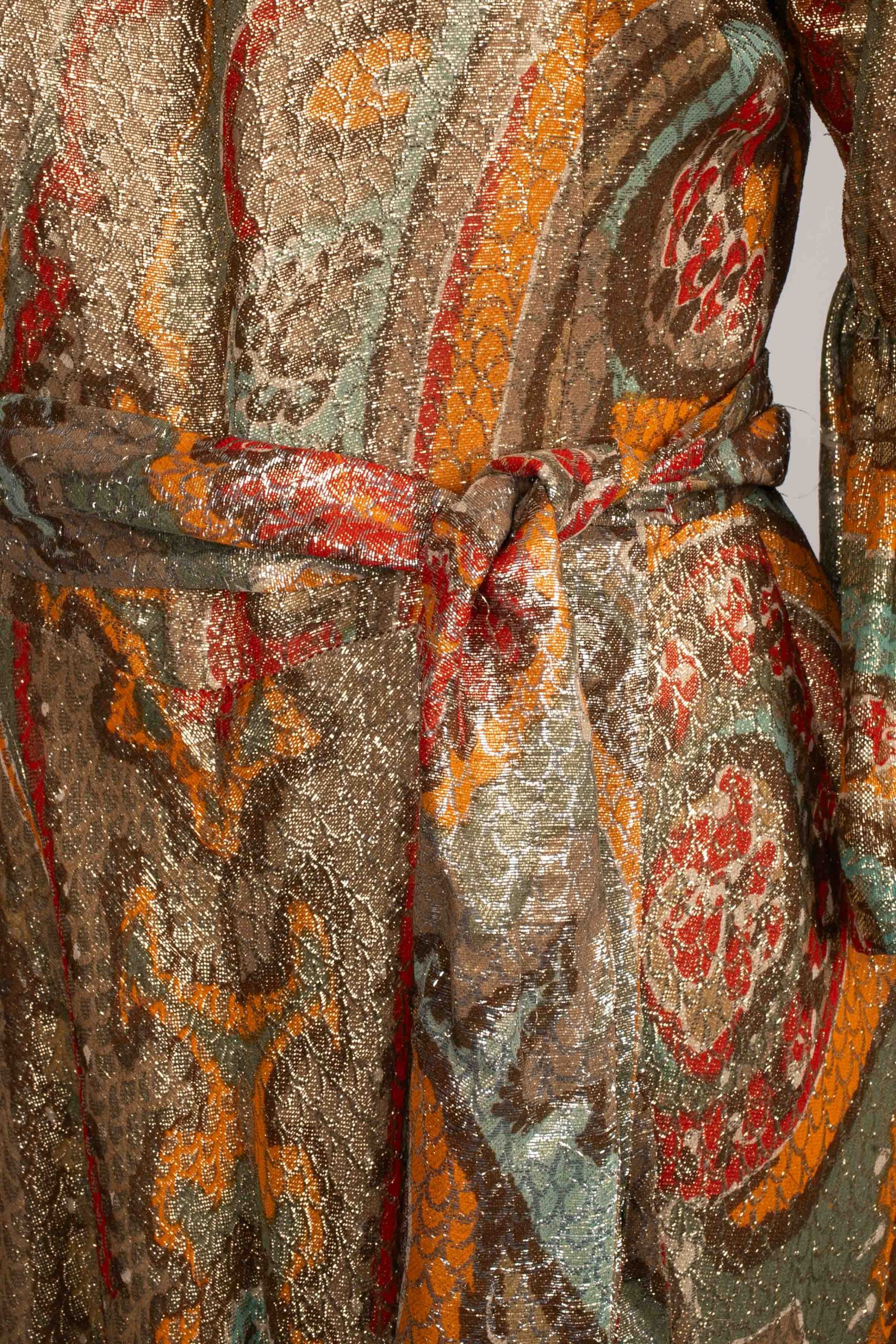 Robe en lamé 1960's – Image 7