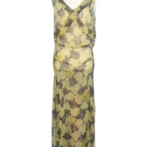 Robe vintage en mousseline