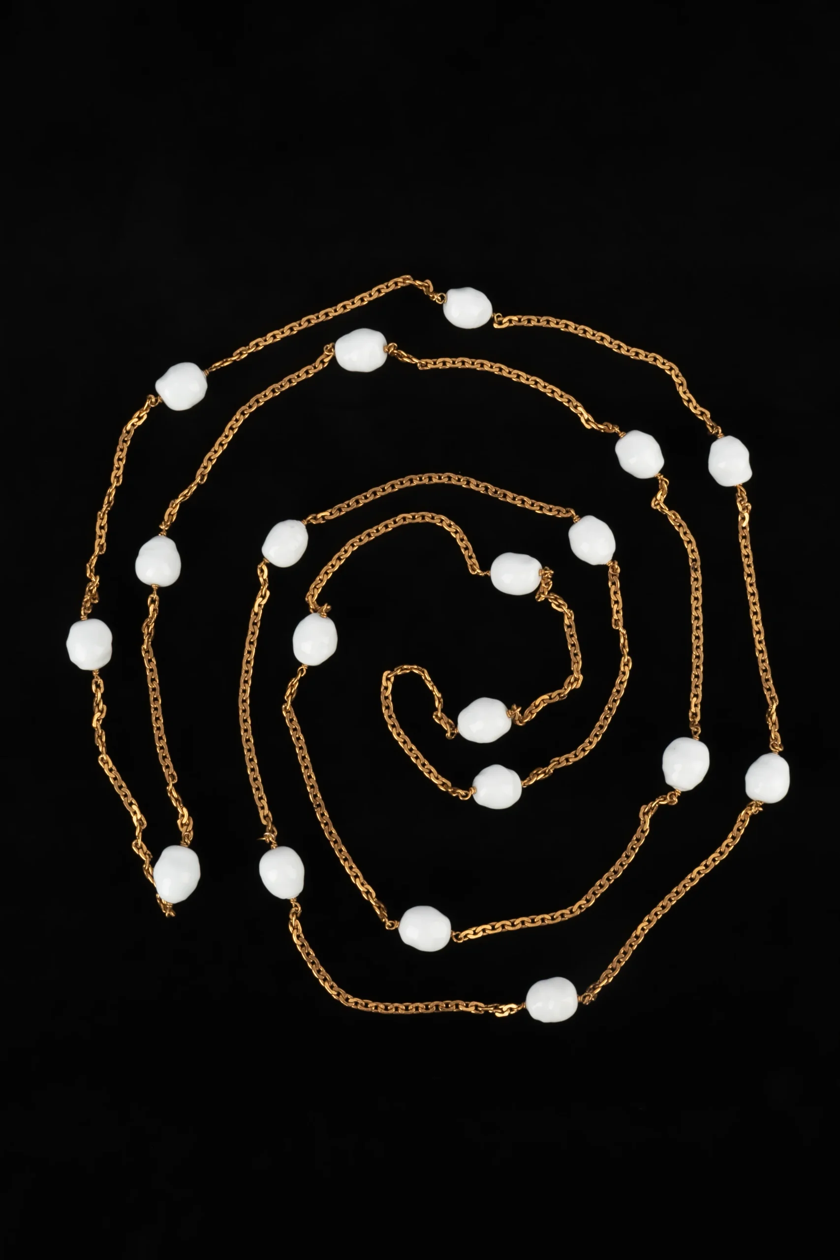 Collier / sautoir de perles Chanel – Image 3
