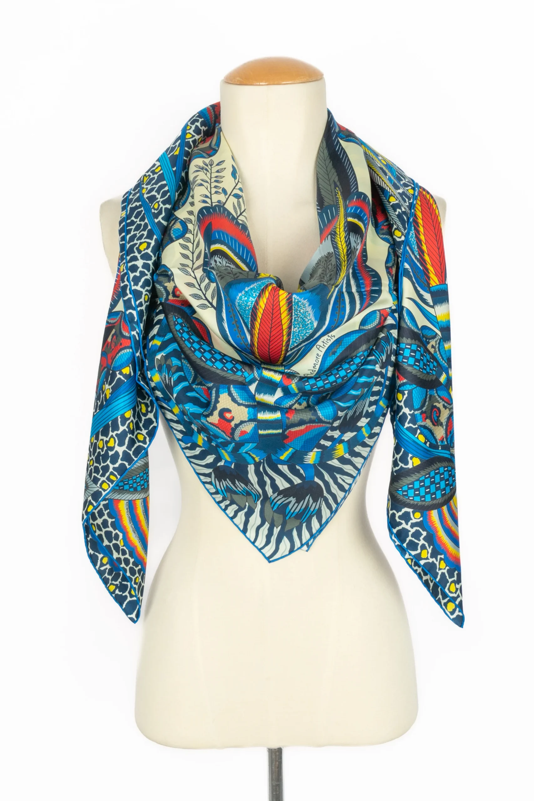 Foulard "Fleurs d'Afrique du Sud" Hermès – Image 4