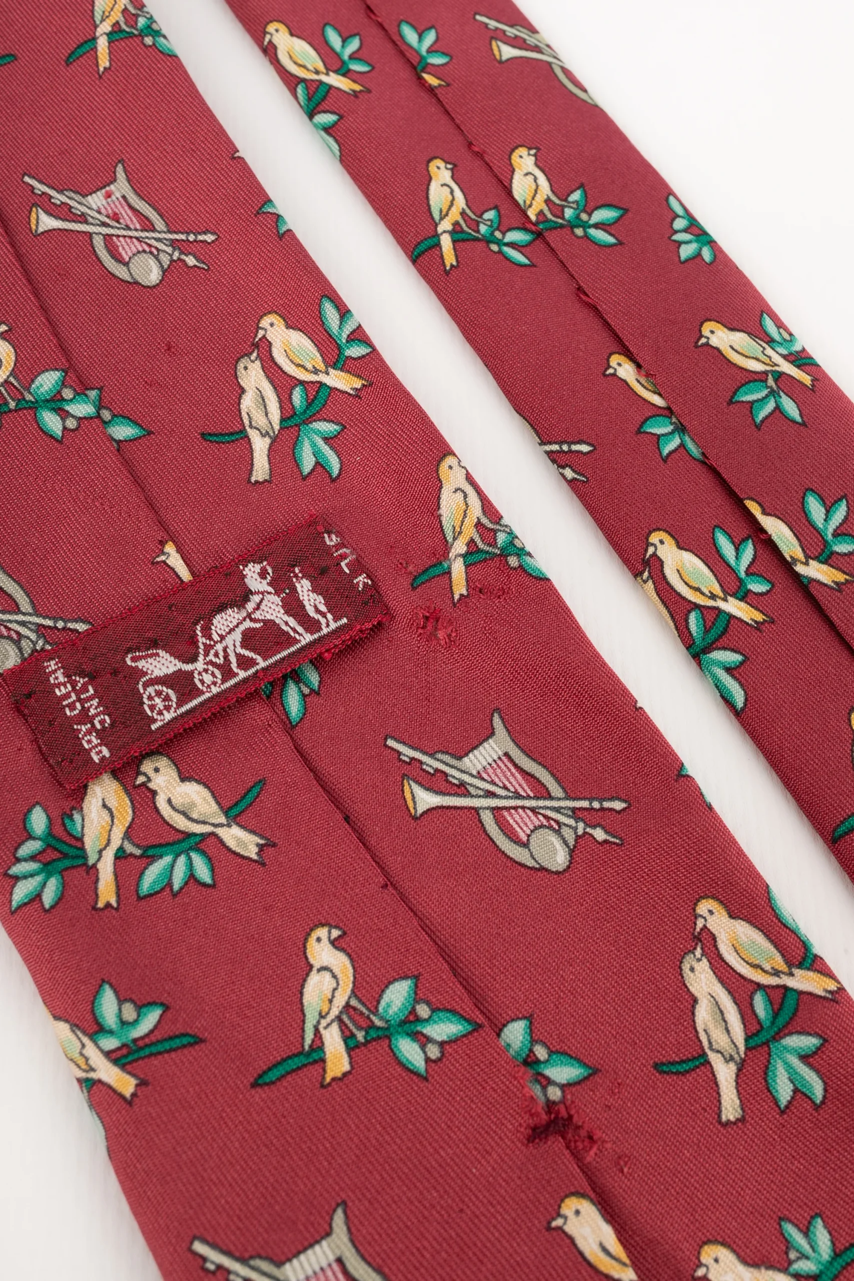 Cravate en soie Hermès – Image 5