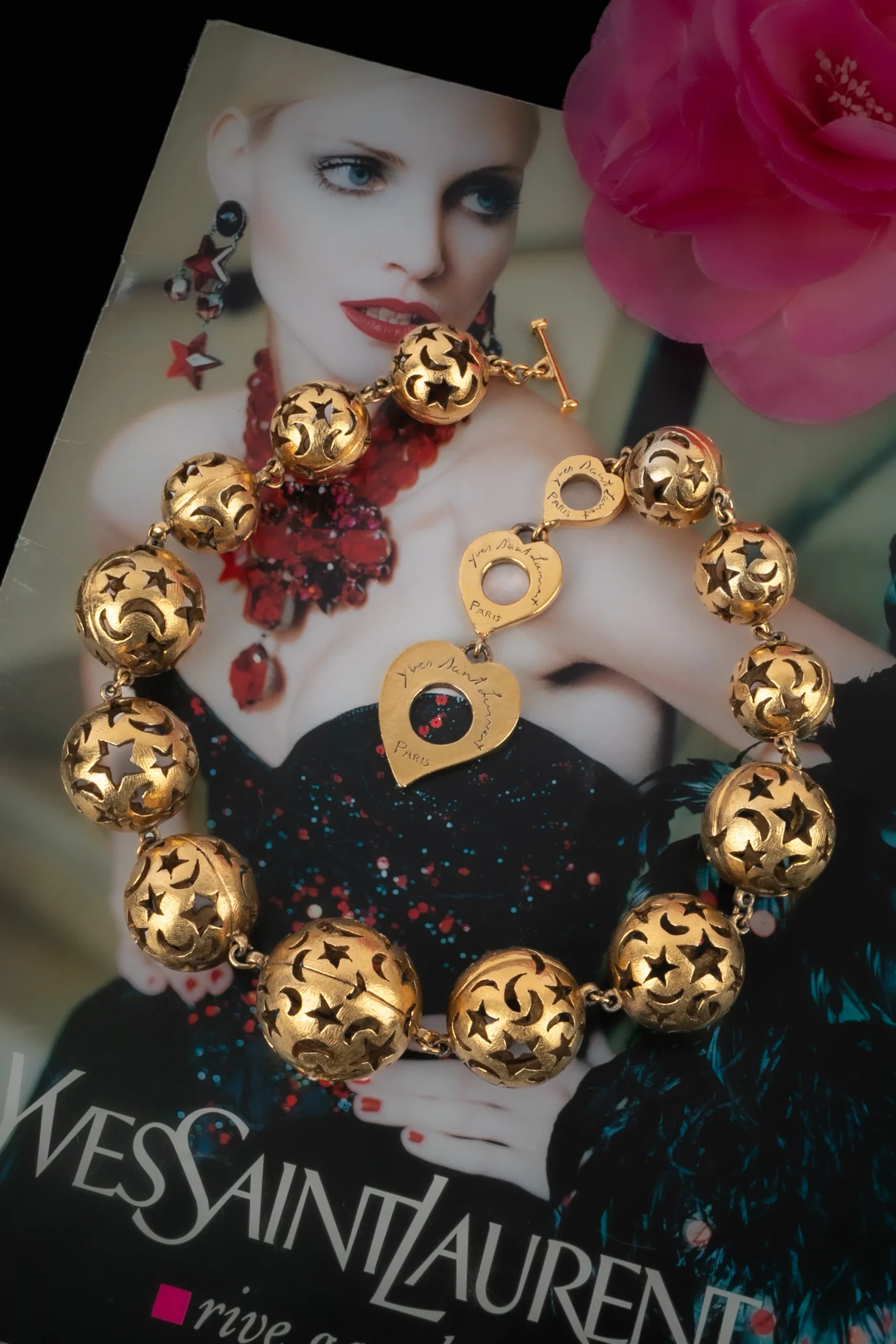 Collier ras du cou Yves Saint laurent 1980's – Image 2