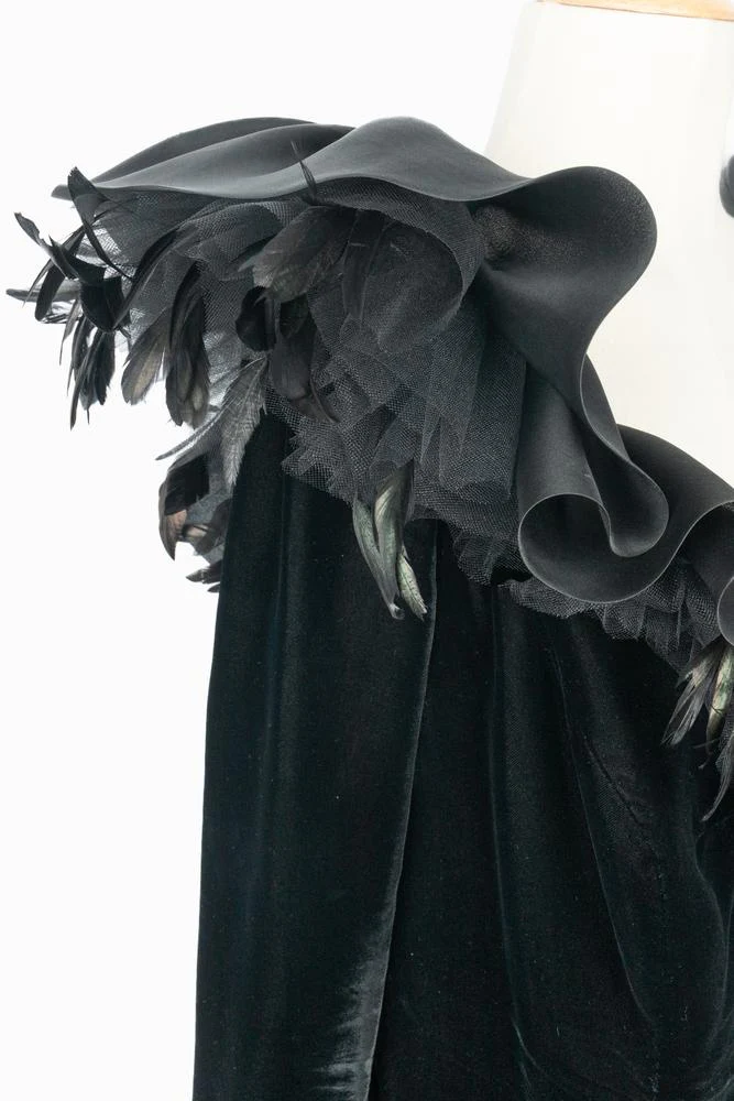 Robe en velours Loris Azzaro – Image 6