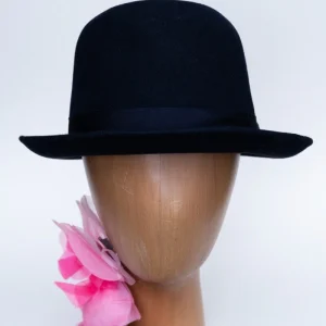 Chapeau en feutre bleu foncé Motsch