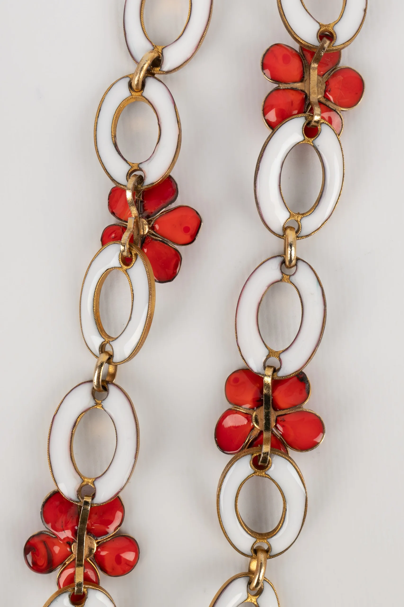 Collier en pâte de verre Gripoix – Image 9