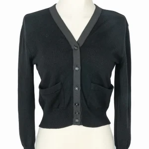 Cardigan noir Chanel