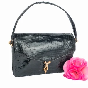 Sac "Cordeau" en crocodile Hermès