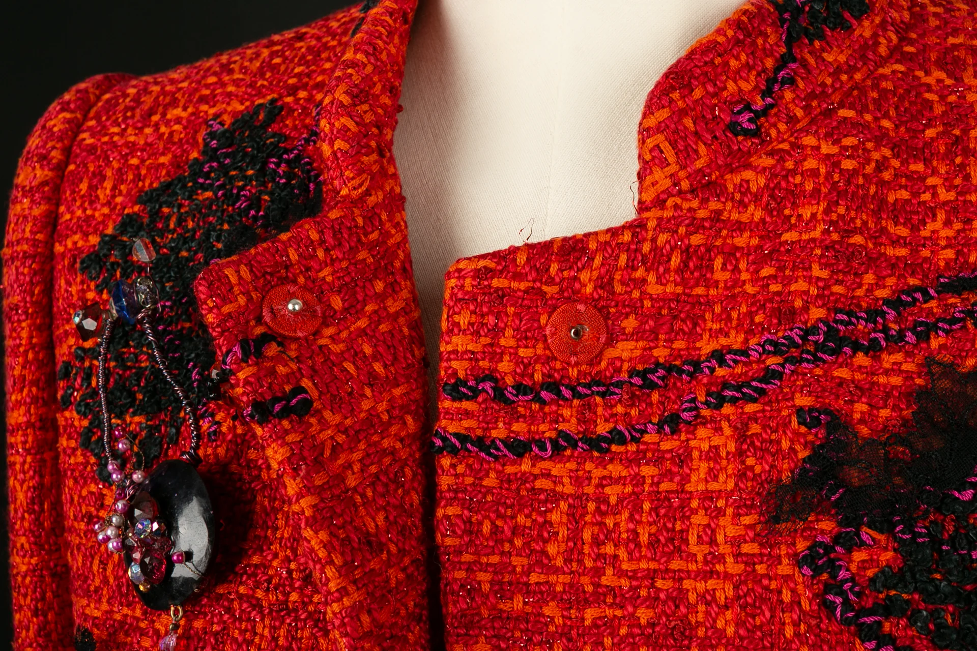 Veste Haute Couture Christian Lacroix Printemps 1997 – Image 8