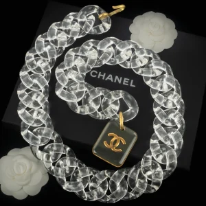 Ceinture en lucite Chanel Croisière 1995