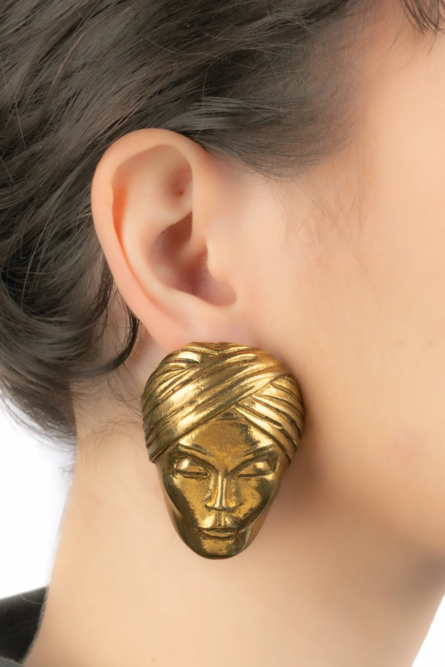 Boucles d'oreilles "visage" Isabel Canovas – Image 4