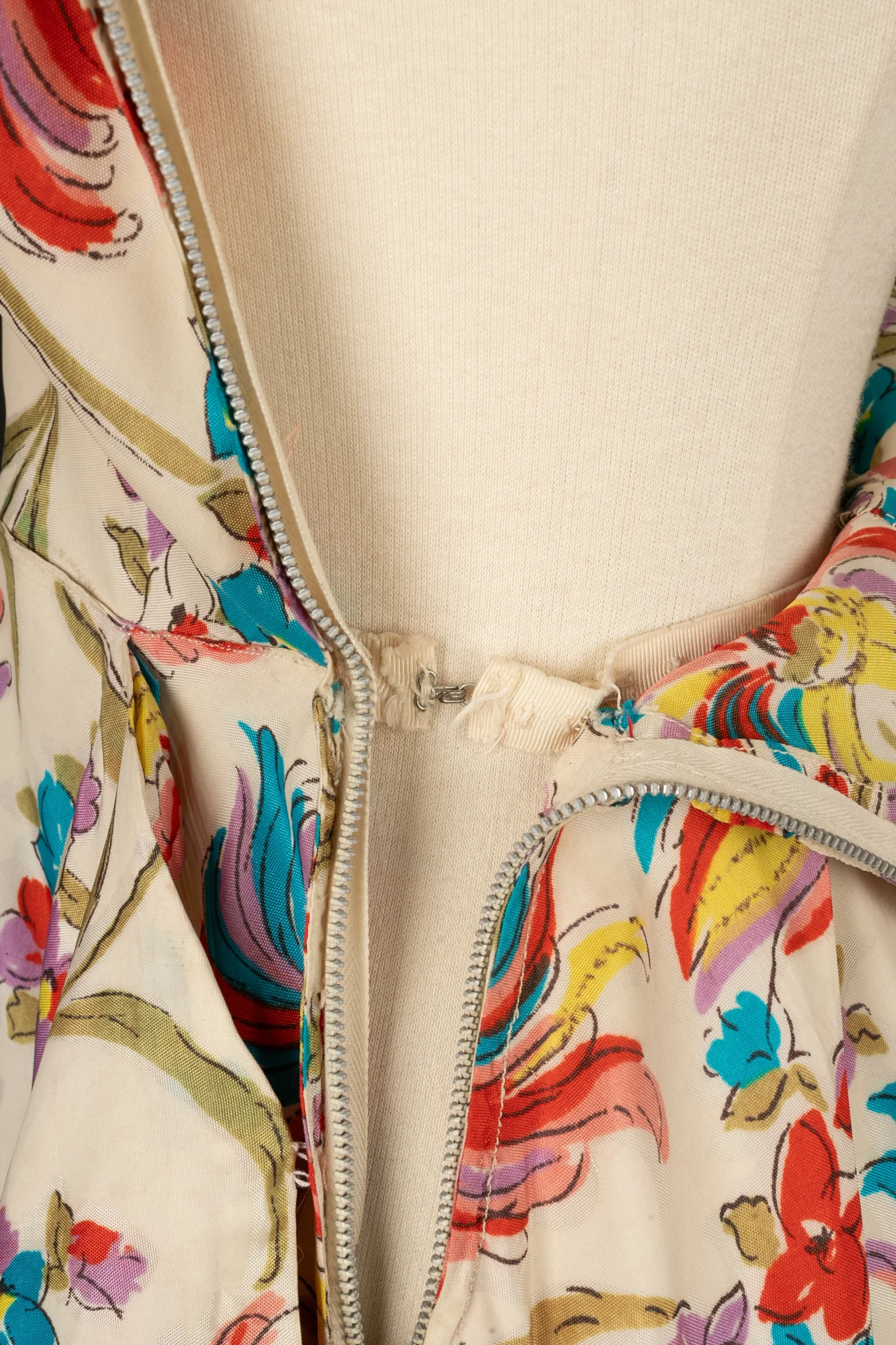 Robe fleurie 1940's – Image 7