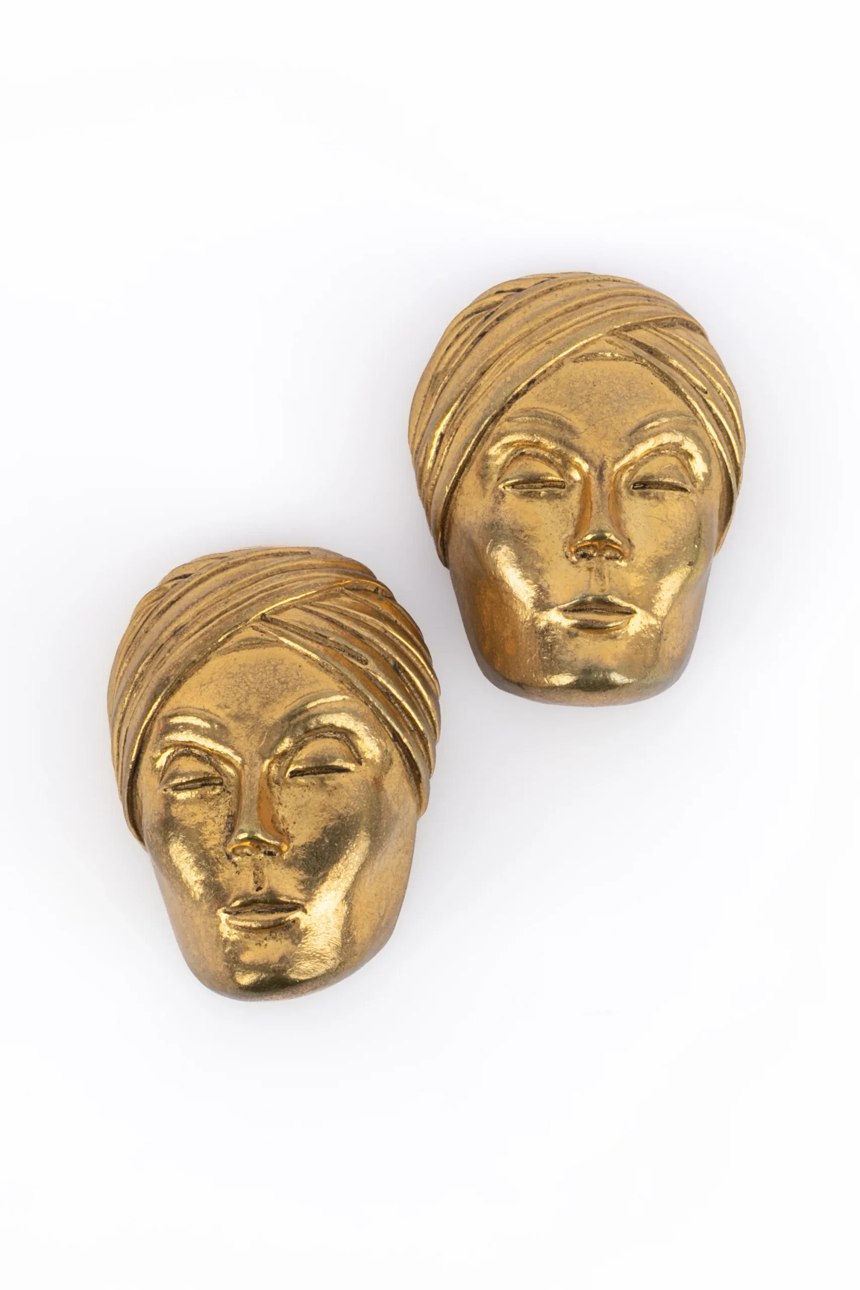Boucles d'oreilles "visage" Isabel Canovas – Image 3