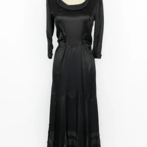 Robe en soie 1930's