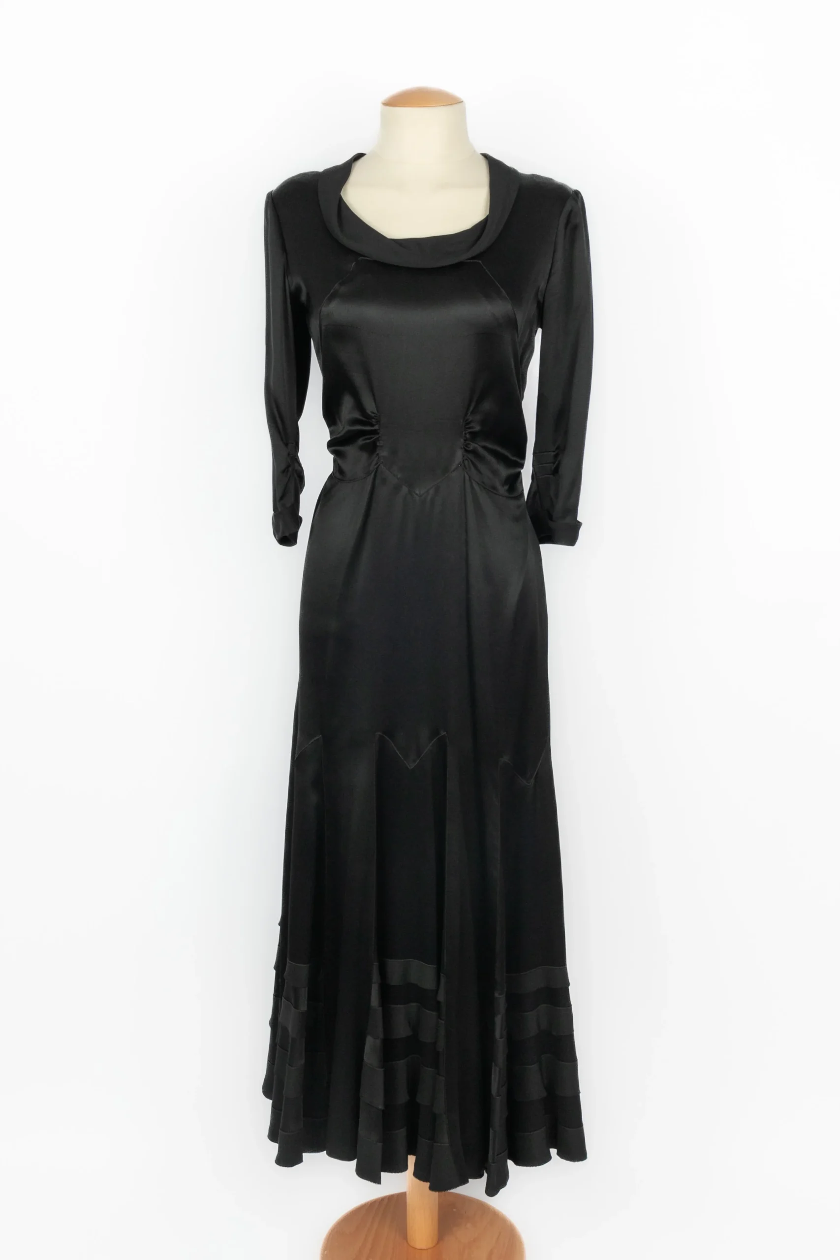Robe en soie 1930's