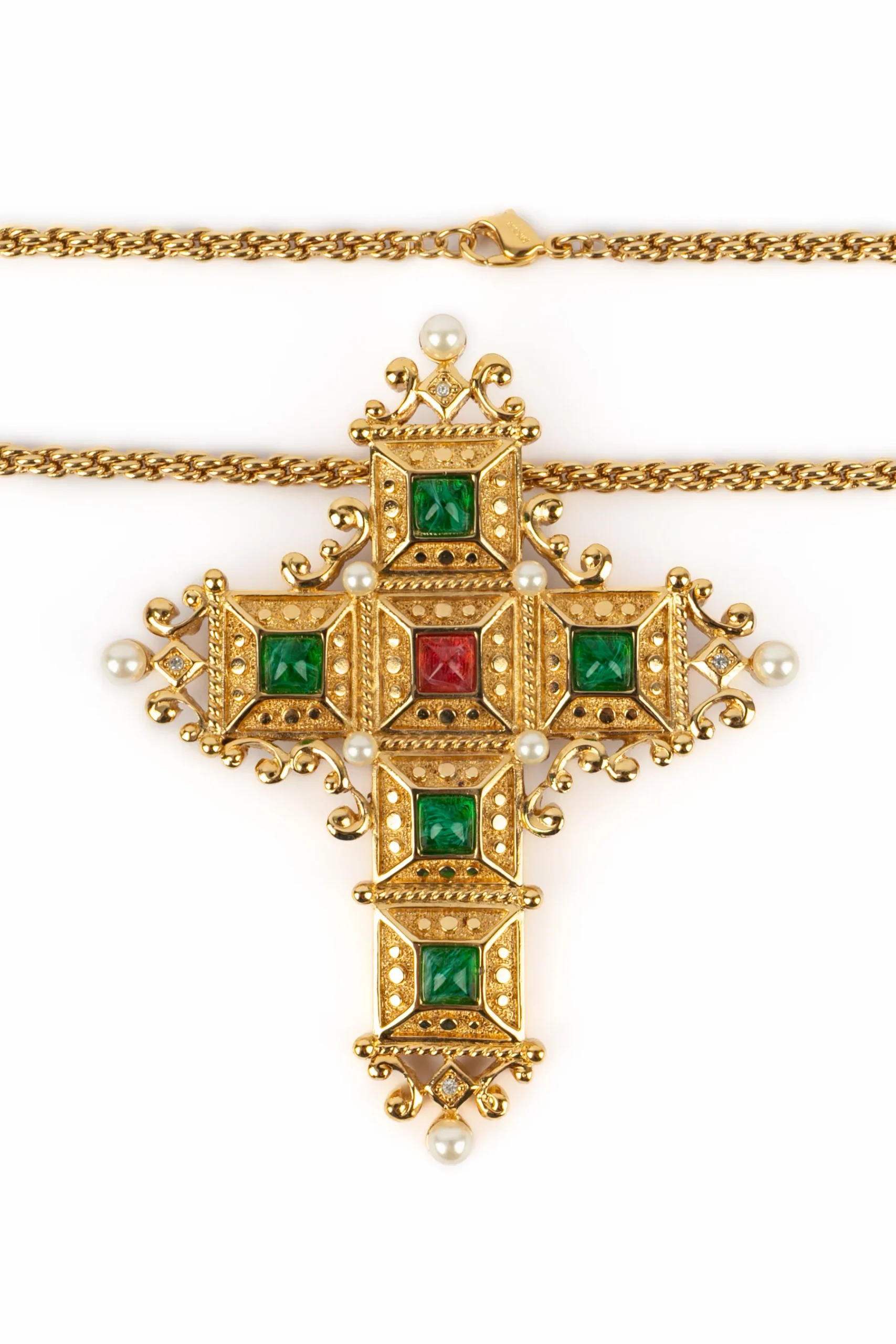 Collier "Croix" Christian Dior – Image 3