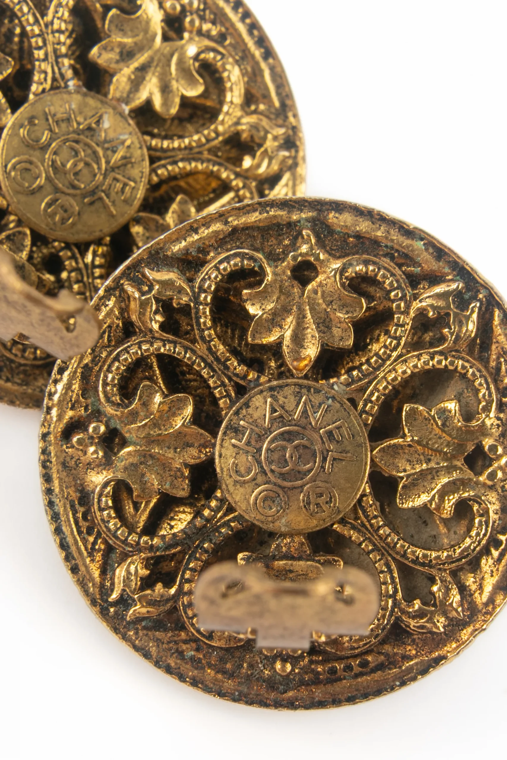 Boucles d'oreilles byzantine Chanel – Image 8