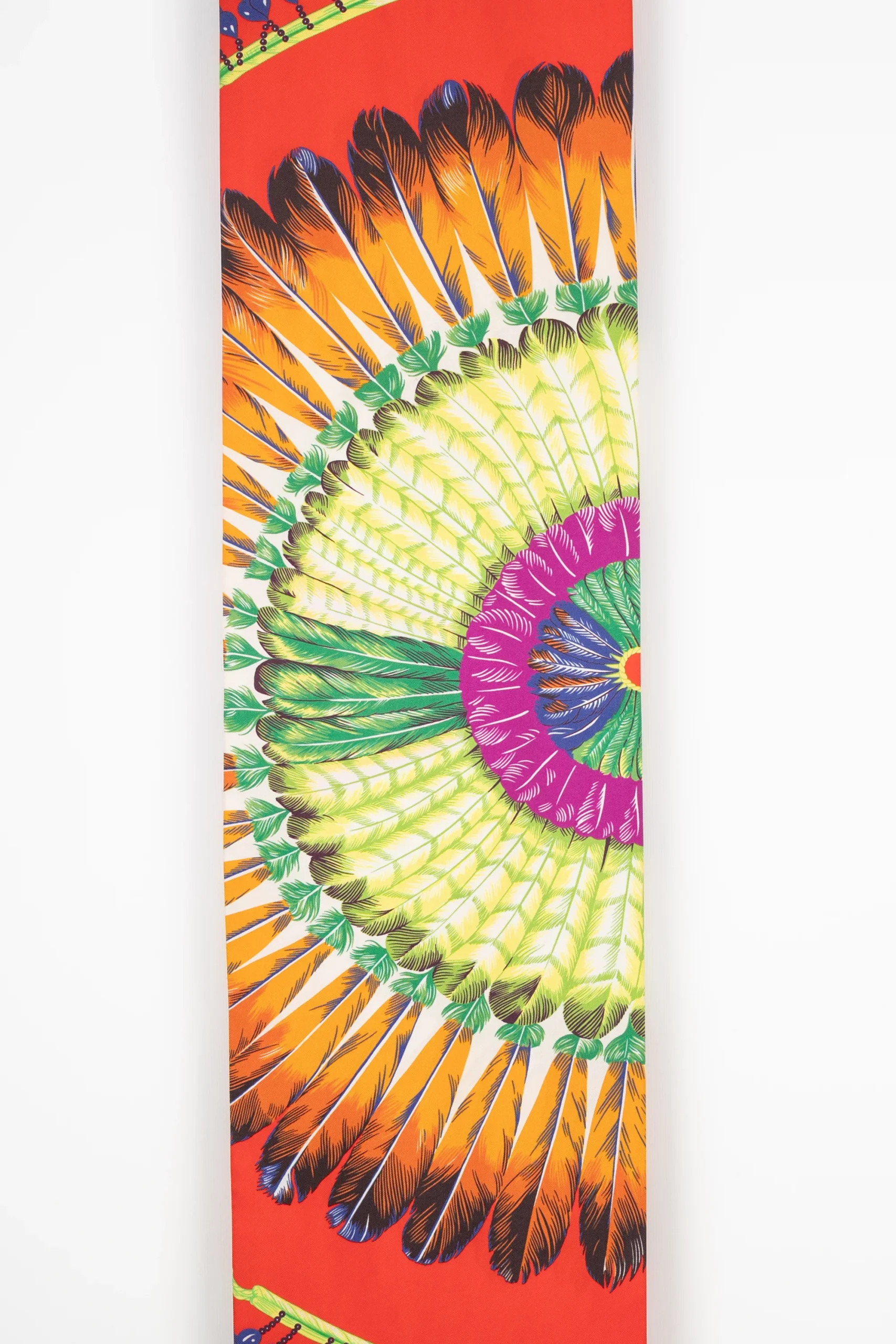 Echarpe en soie Hermès – Image 3