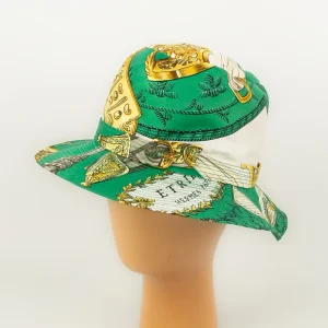 Chapeau en soie Hermès