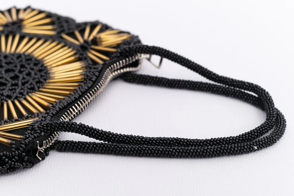 Sac perlé 1920's – Image 9