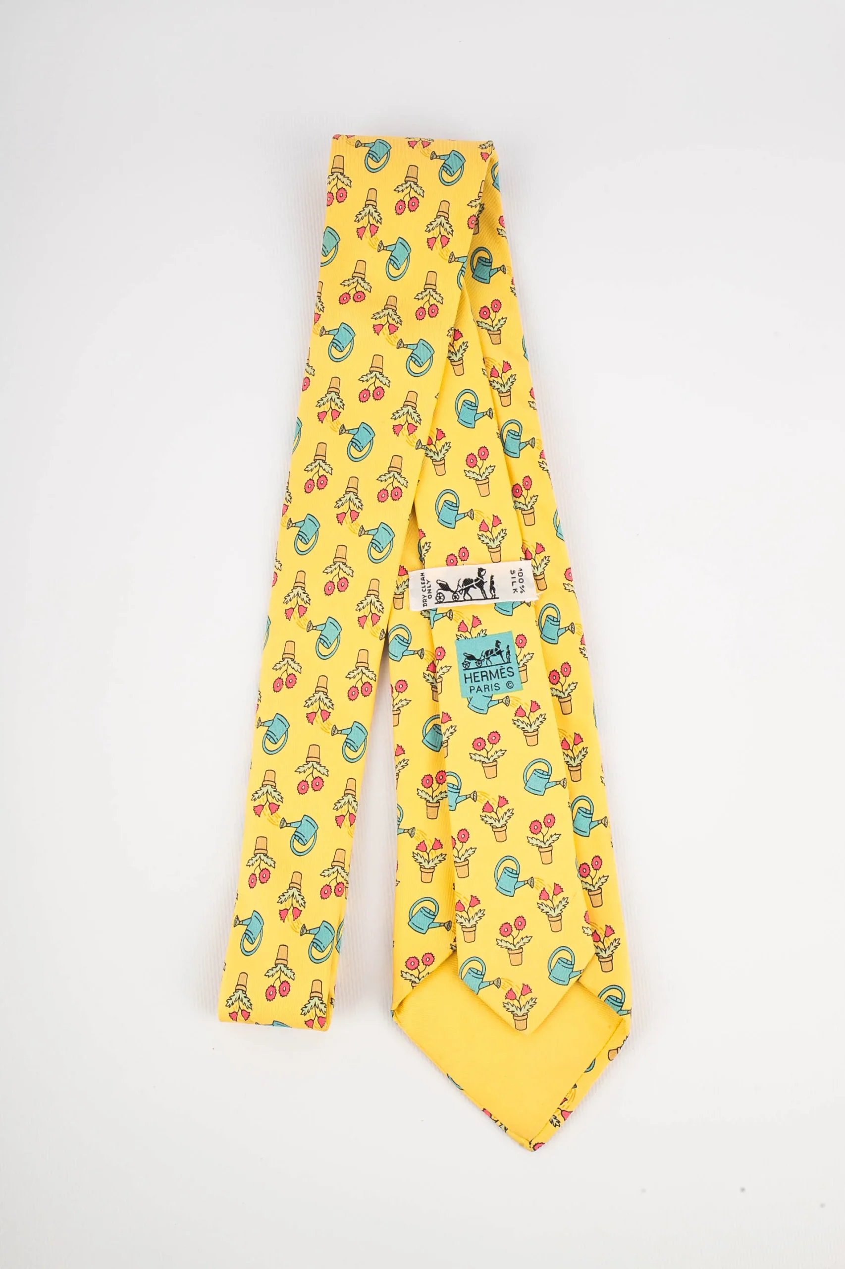 Cravate en soie Hermès – Image 7