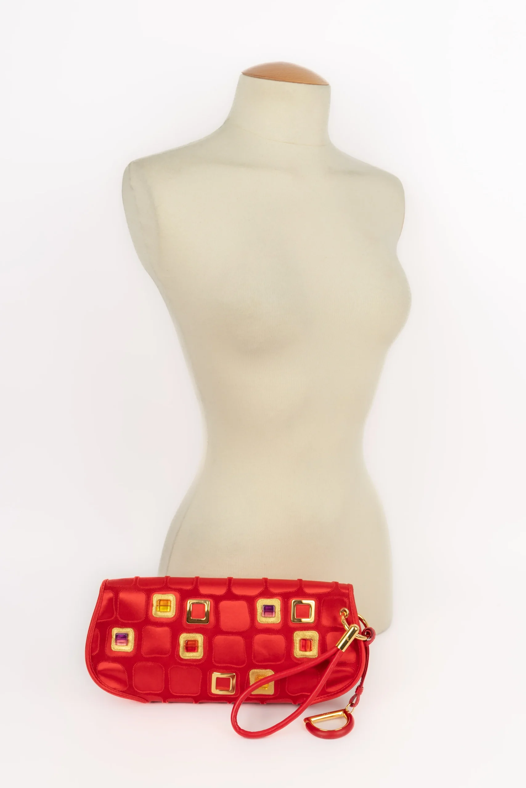 Sac pochette "modèle 61" Dior 2008 – Image 5