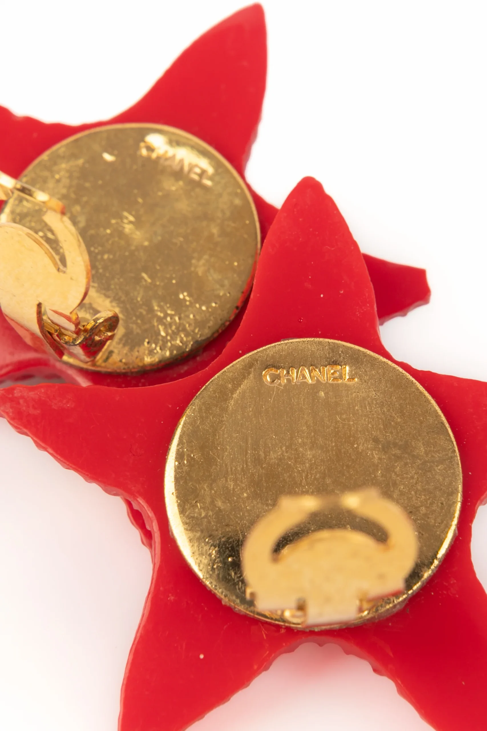 Boucles d'oreilles "étoile de mer" Chanel Haute Couture Eté 1989 – Image 9