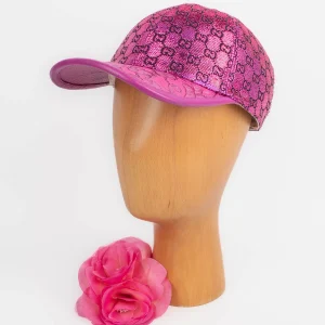 Casquette rose Gucci