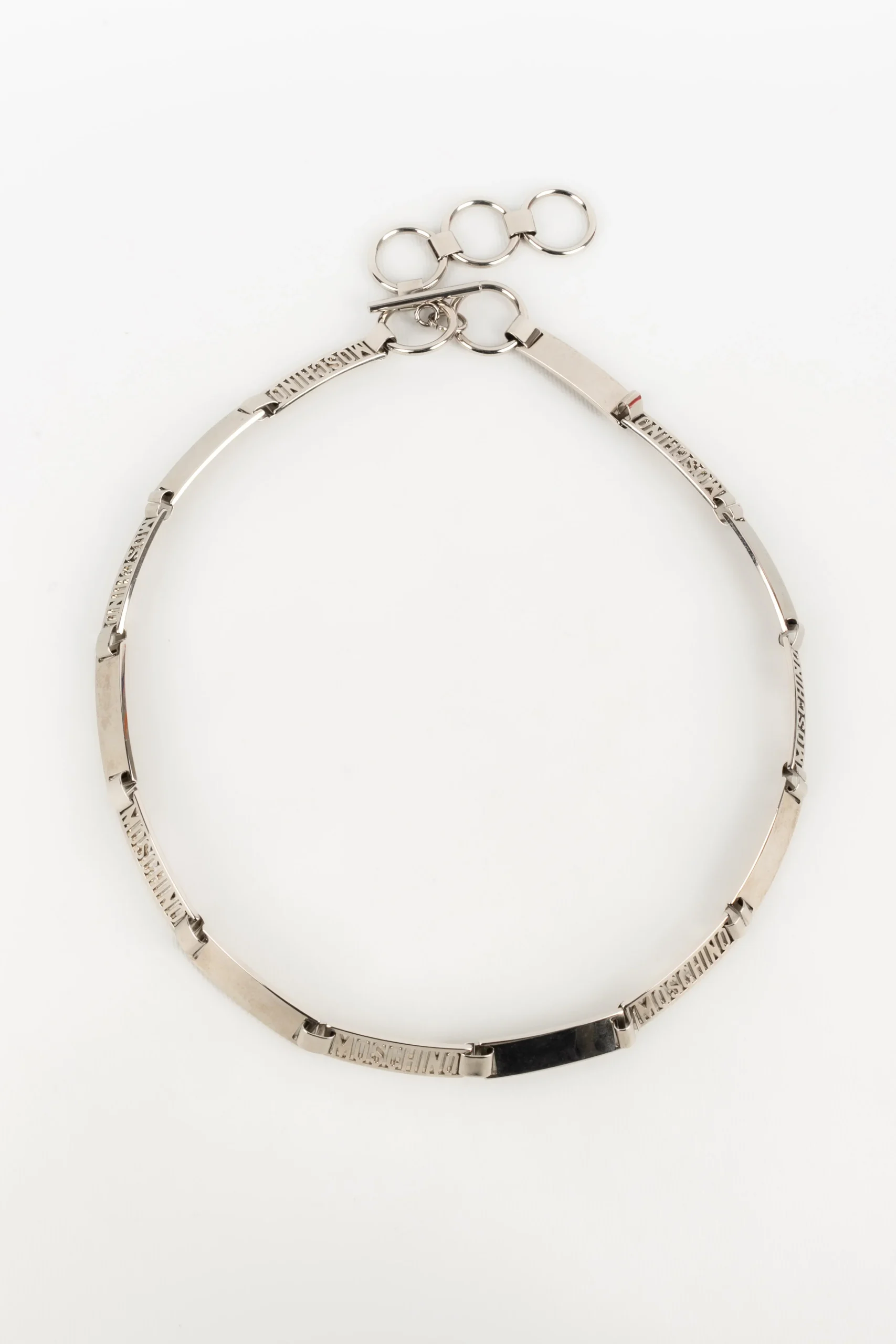 Ceinture argentée Moschino – Image 7