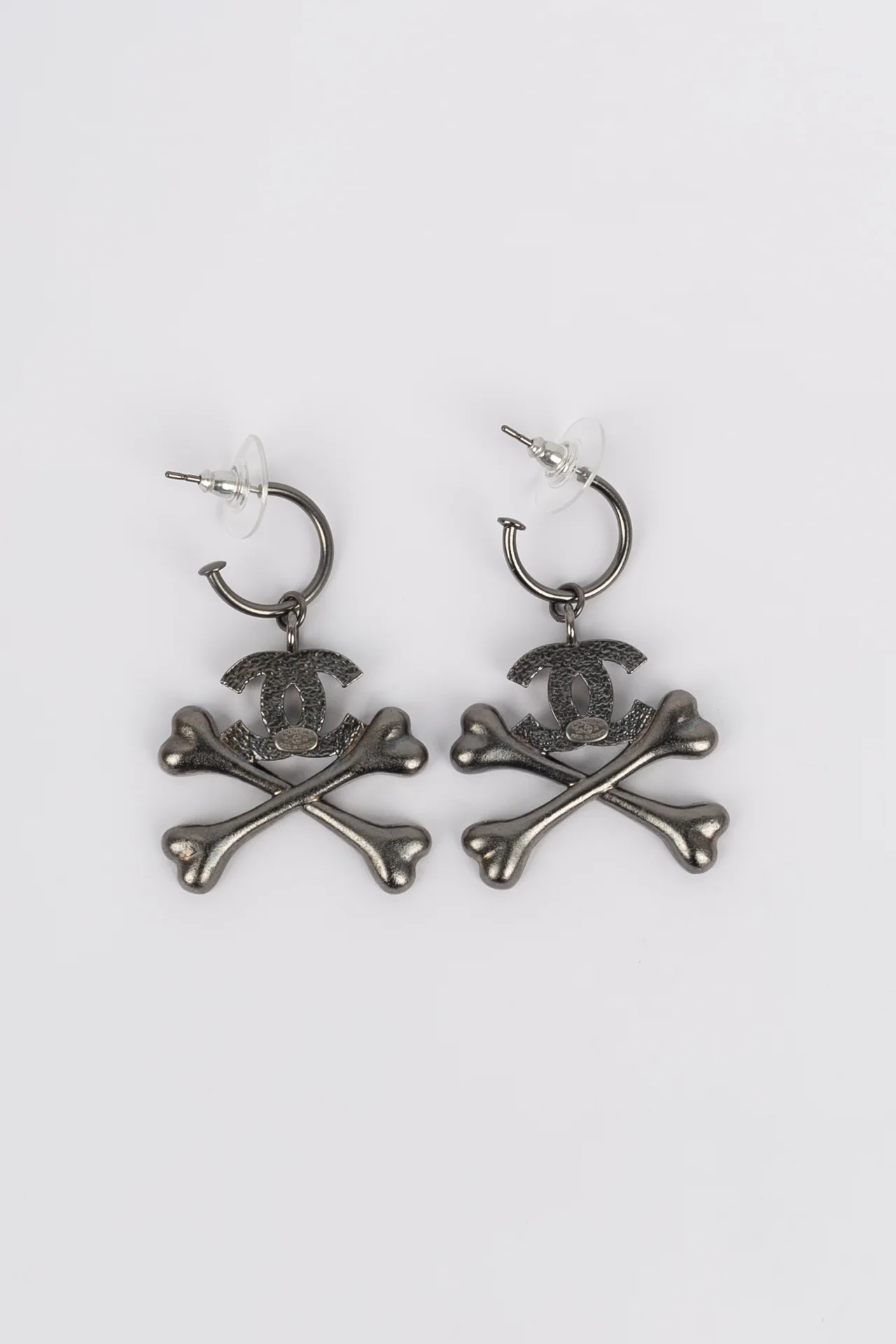 Boucles d'oreilles "Os" Chanel – Image 7