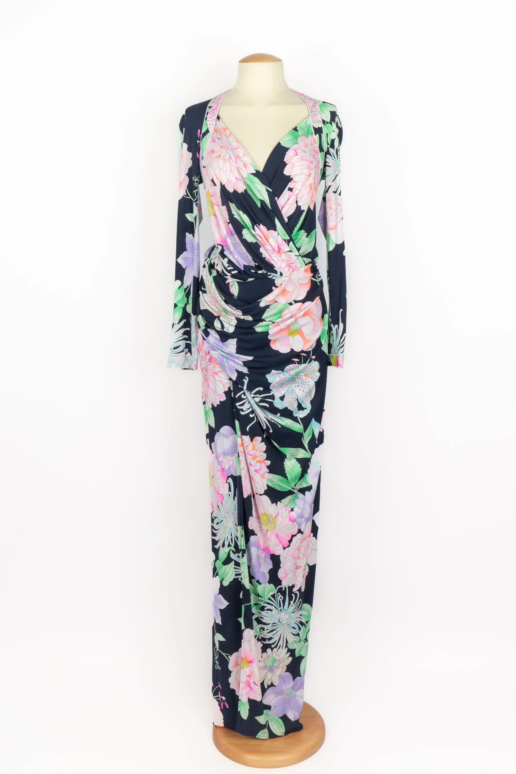 Robe en soie Léonard – Image 2